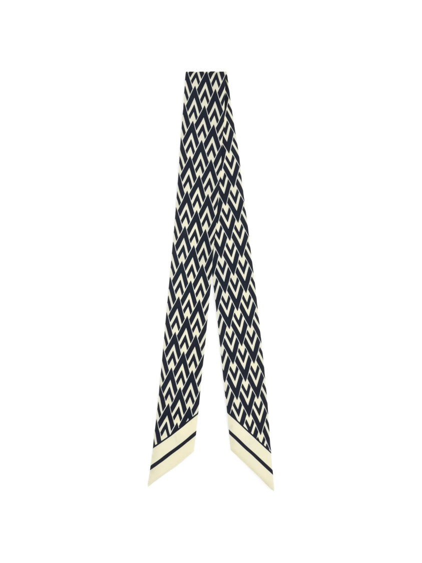 Valentino Scarf Bandeaux Toute La V Silk