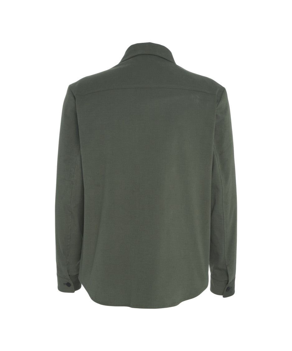 Briglia Casual Elegance Overshirt With Flap Pockets