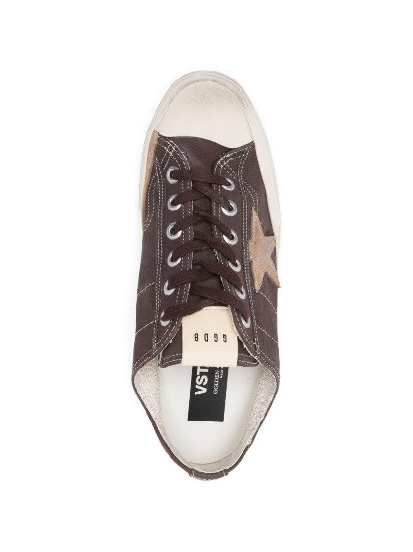 Golden Goose Low-Top Vintage Star Silk Nylon Sneakers