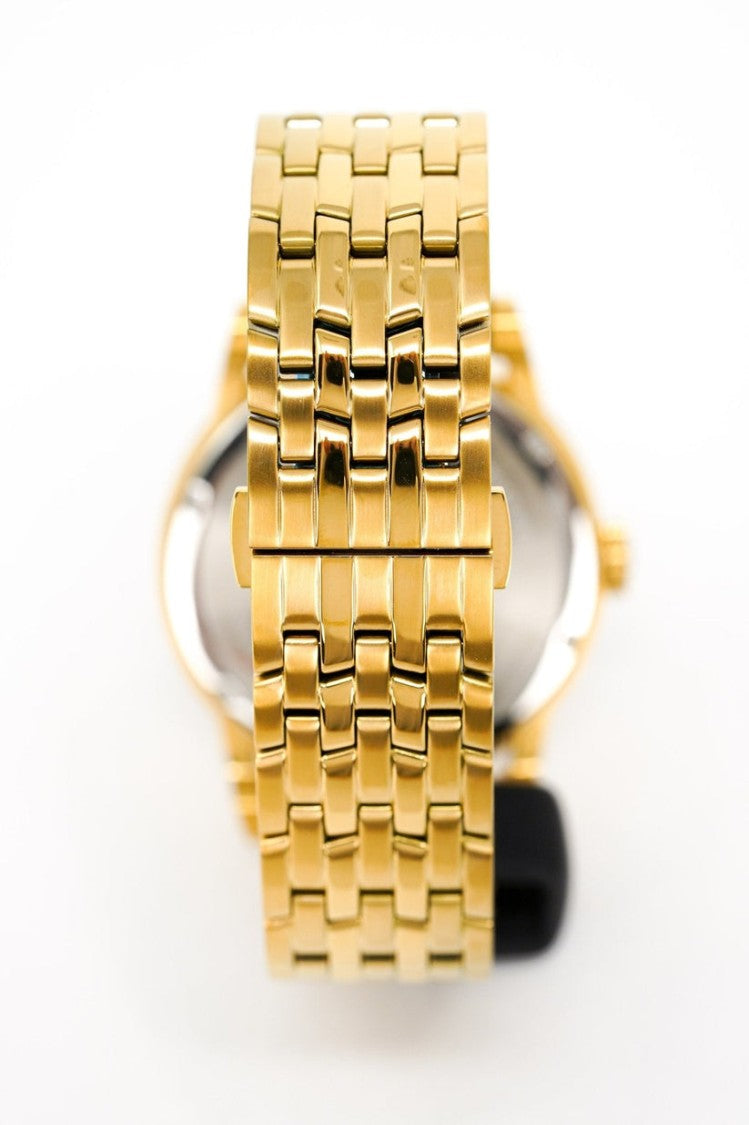 Versace Gold-Tone Stainless Steel Palazzo Empire Wristwatch