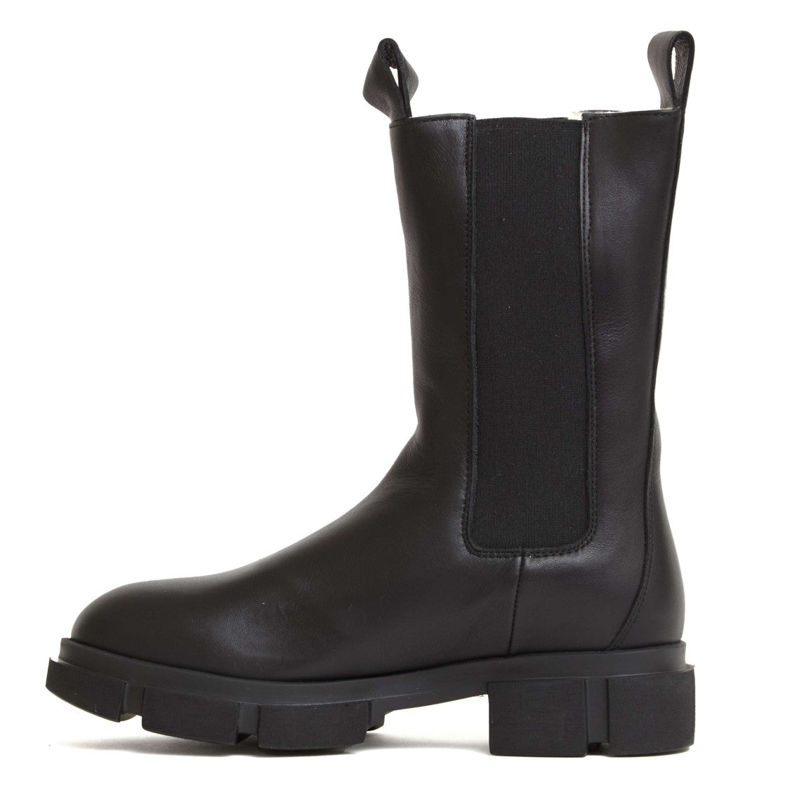 Copenhagen Sole Chelsea Boots With Teddy Lining