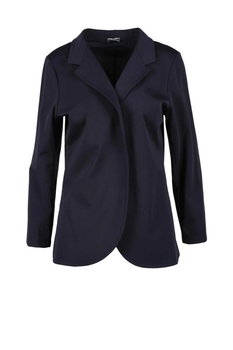 More By Siste's Blue Tailored Cotton-Blend Jacket