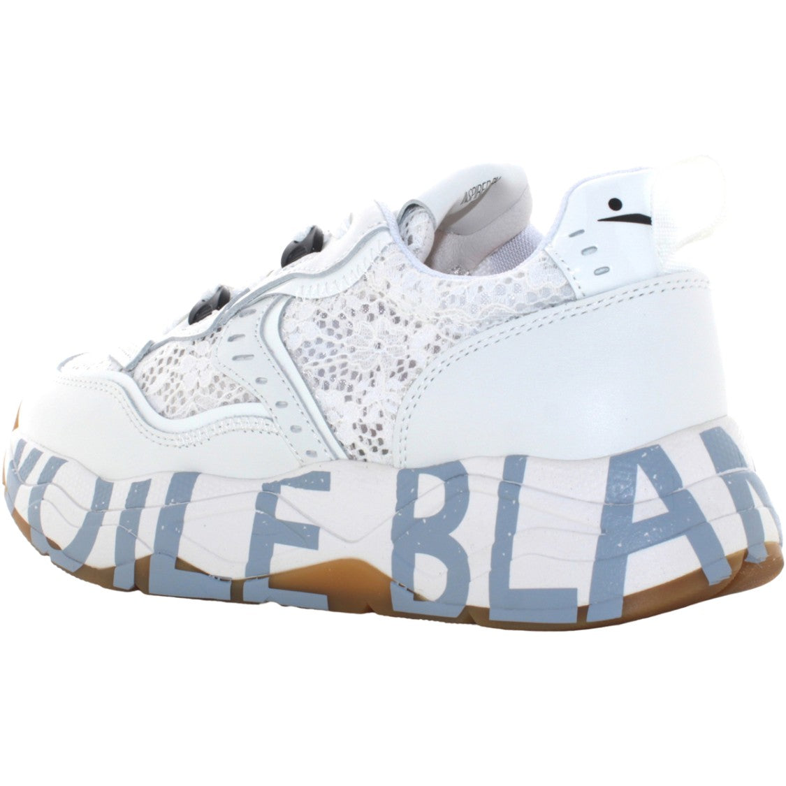 Voile Blanche Suede And Fabric Sneakers