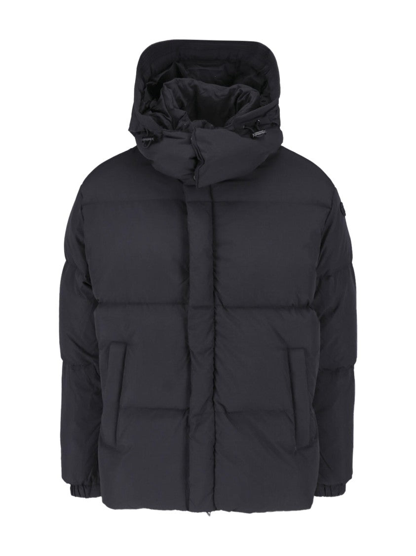 Diesel Black Hooded W Rolfys Down Jacket