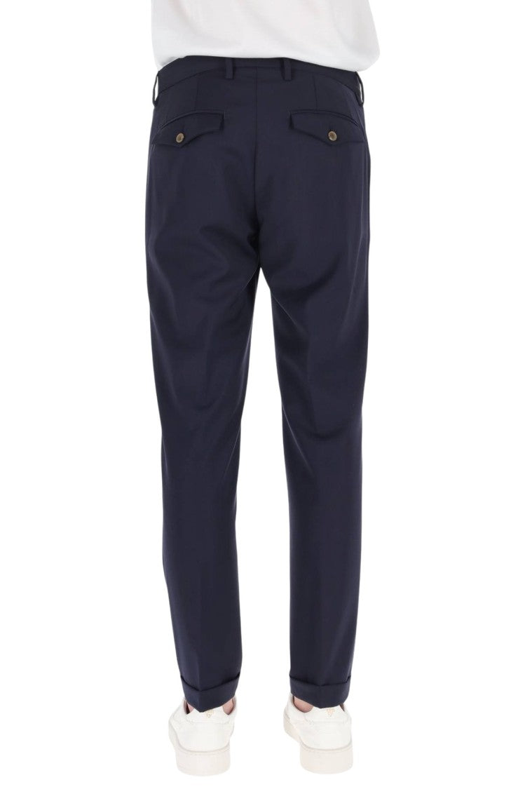 Myths Tailored Straight-Leg Trousers In Luxury Virgin Wool