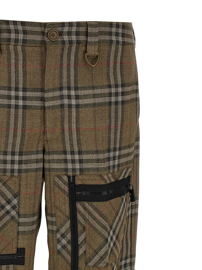 Burberry Check Jacquard Trousers