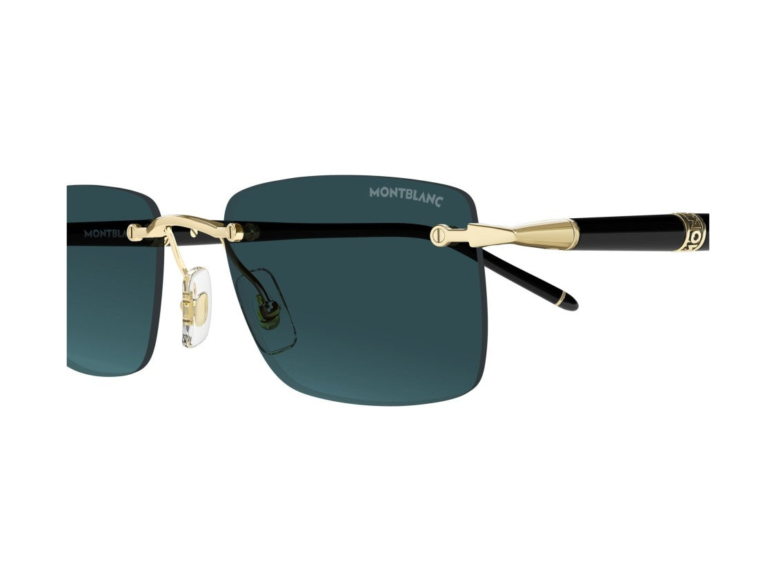 Montblanc Mb0344s Rimless Square Sunglasses