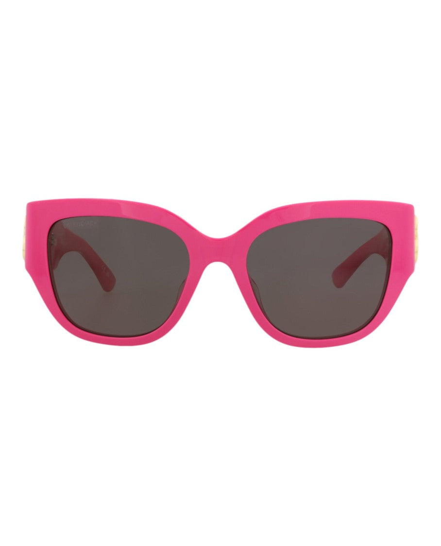 Balenciaga Square-Frame Recycled Acetate Sunglasses