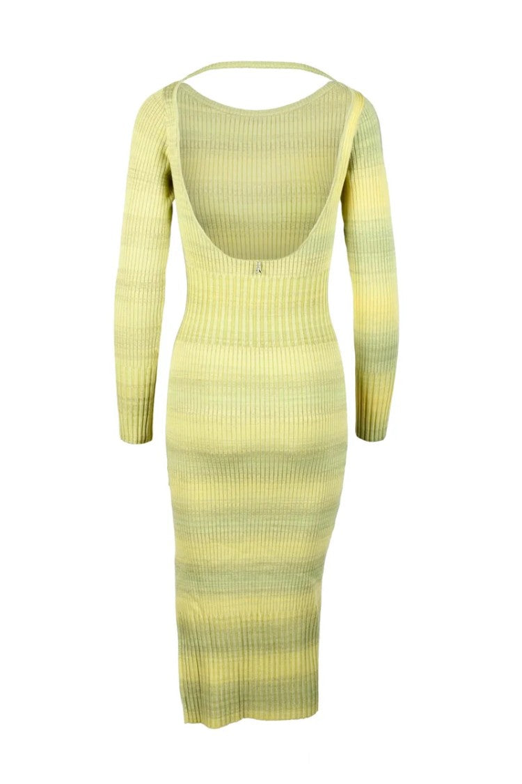 Patrizia Pepe Viscose Polyamide Spandex Dress - Green