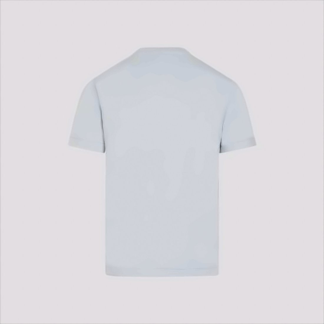 Stone Island White Short-Sleeve T-Shirt With Iconic Logo Patch