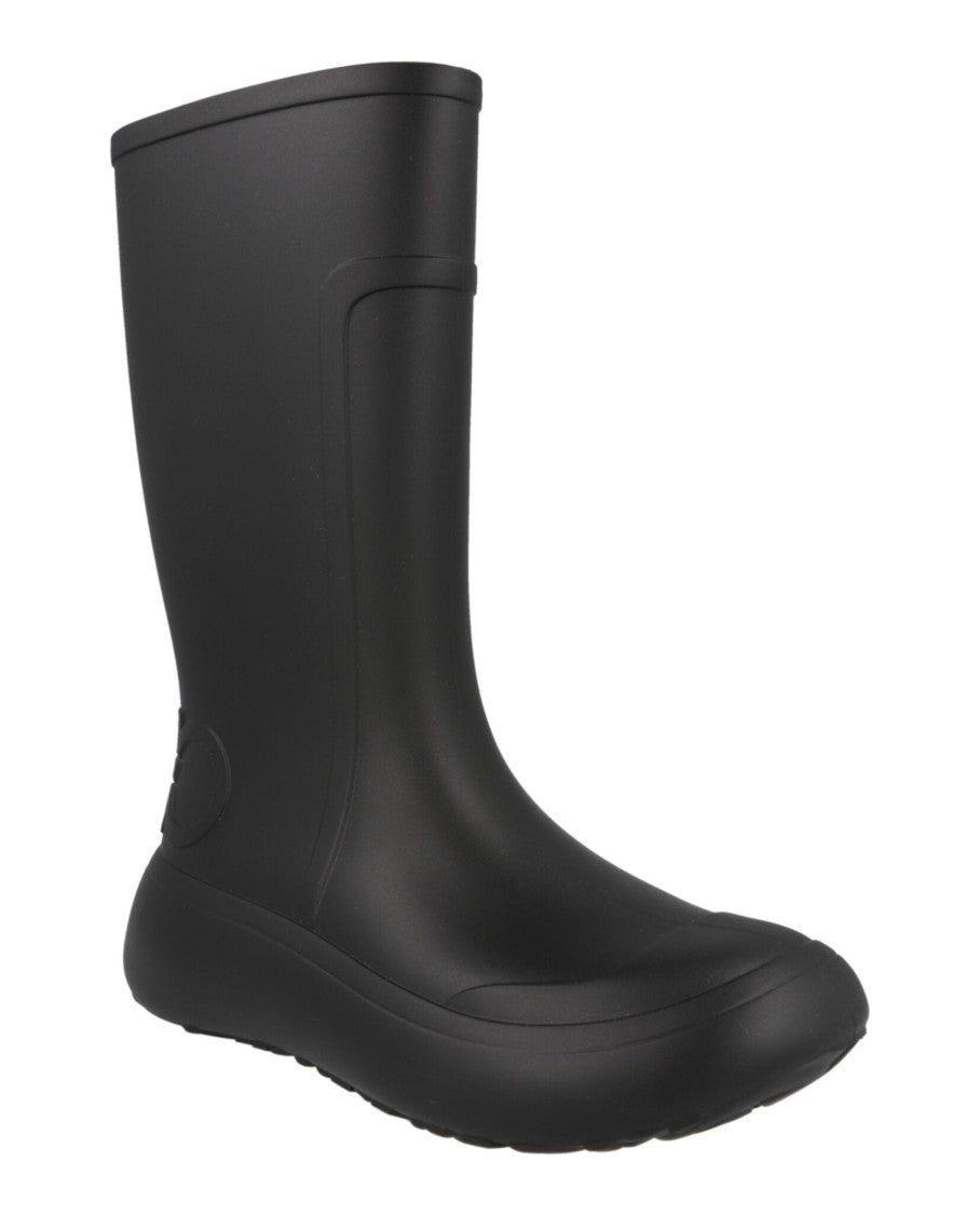 Ferragamo Gancini Logo Rain Boots