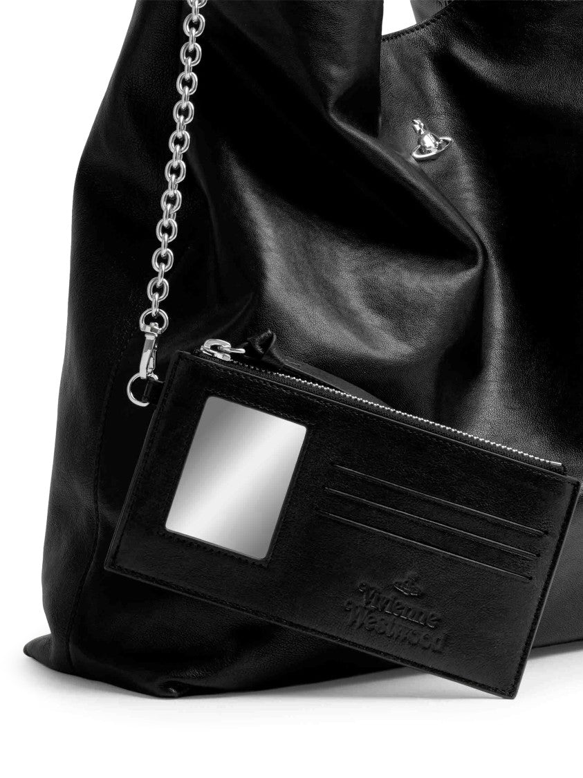 Vivienne Westwood Lottie Slouchy Detachable Pouch Large Shoulder Bag