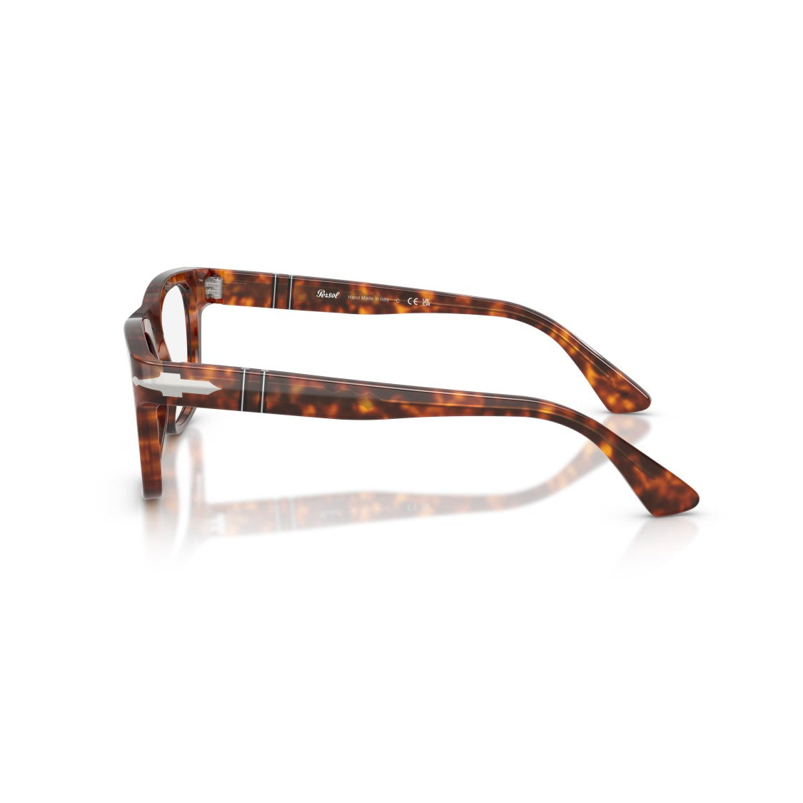 Persol 0Po3389v Oversized Tortoiseshell Sunglasses With Silver Arrow Detail