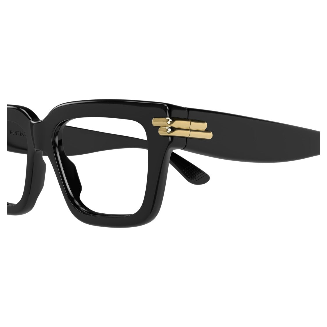 Bottega Veneta Bv1324o Bold Rectangular Recycled Acetate Eyeglasses