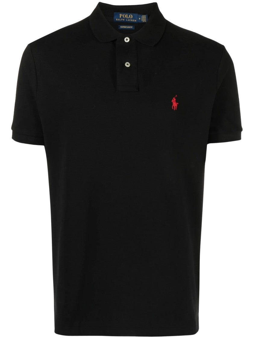 Polo Ralph Lauren Cotton Piqué Custom Slim Fit Polo Shirt