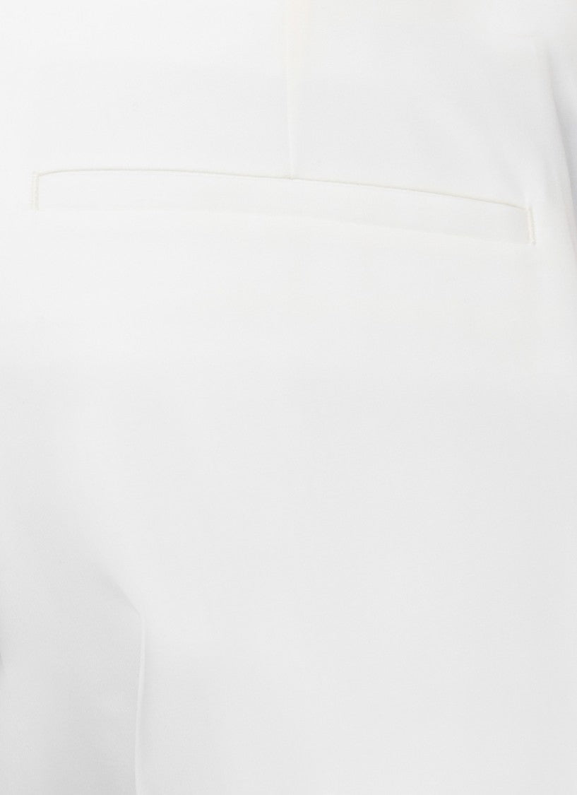 Briglia 1949 Ivory Tiberios Wool Straight-Leg Pants