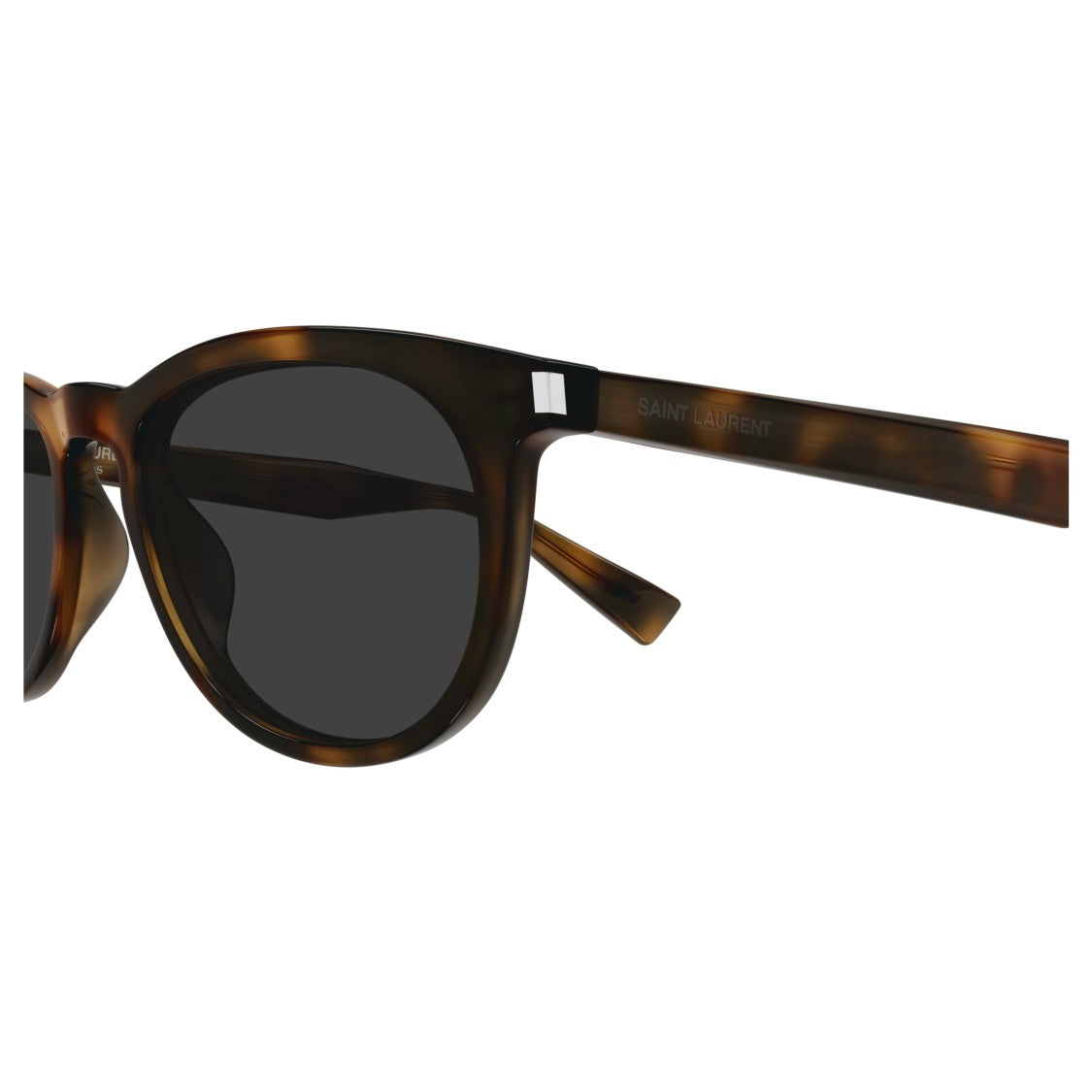 Saint Laurent Sl 797 Tortoiseshell Rounded Sunglasses