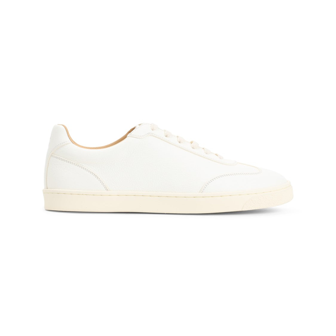 Brunello Cucinelli White Leather Sneakers