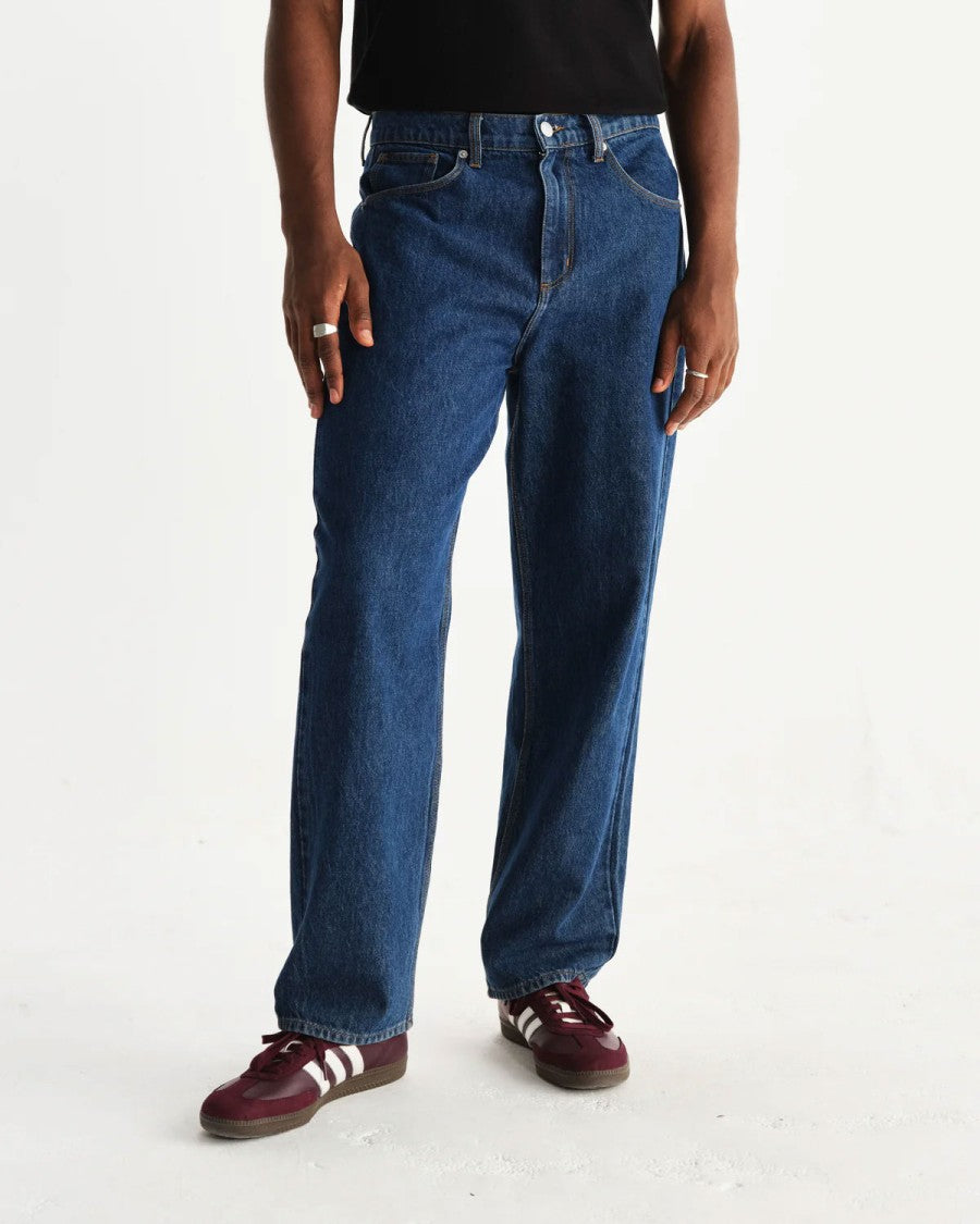 Wax London Vintage Denim Jeans With Relaxed Silhouette