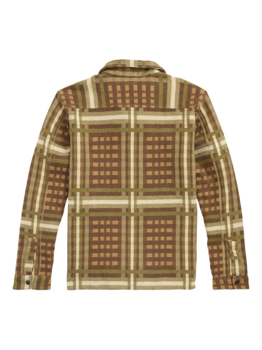 Polo Ralph Lauren Brushed Jacquard Cotton Checked Shirt