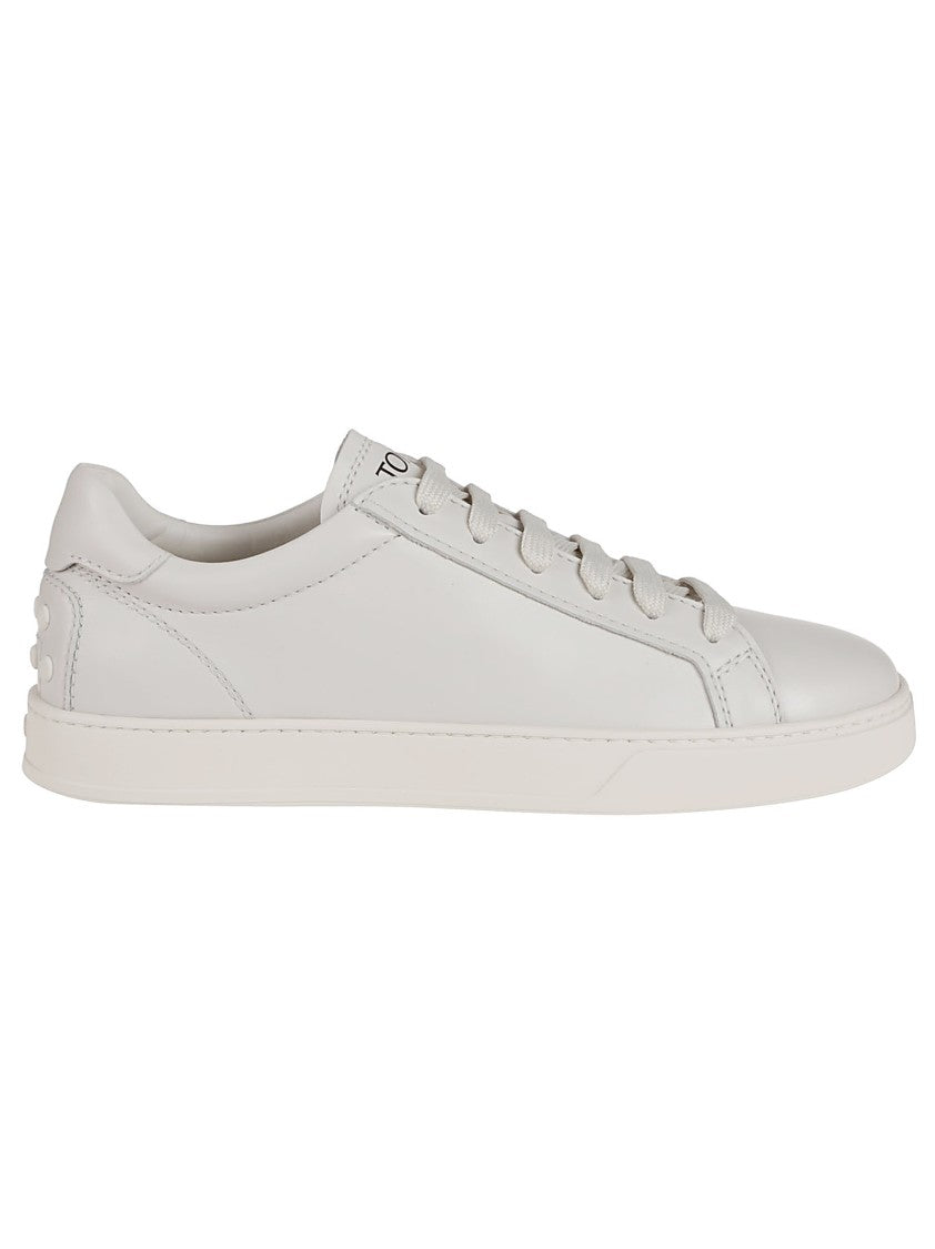 Tod's Cassetta 04 White Leather Sneakers