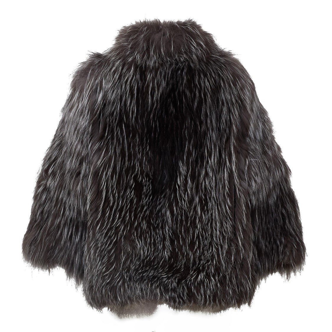 Sword High Collar Fox Fur Jacket