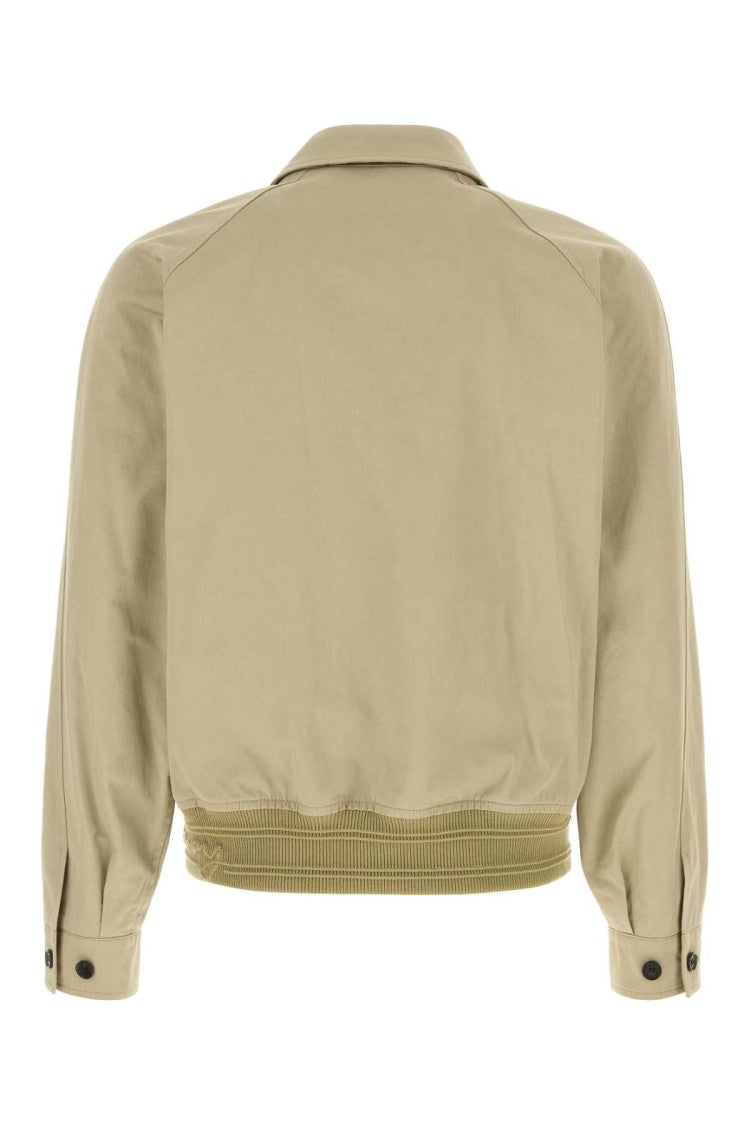 Burberry Khaki Cotton Jacket