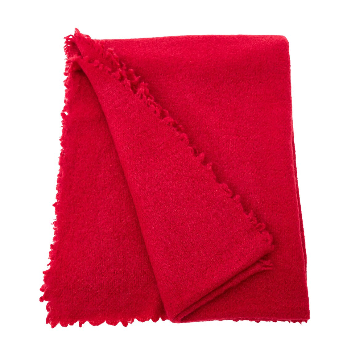 Faliero Sarti Pablo Fringed Wool-Silk Scarf