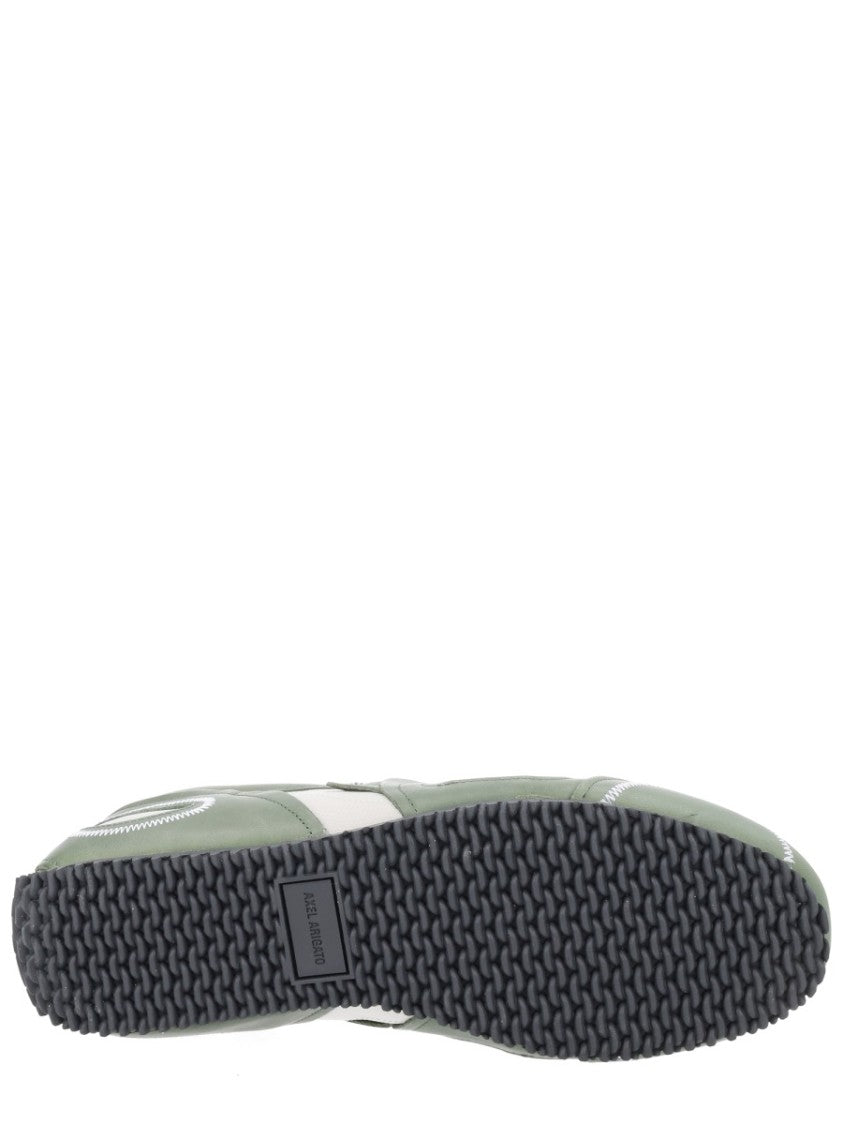 Axel Arigato Muted Green Slow Runner Sneakers