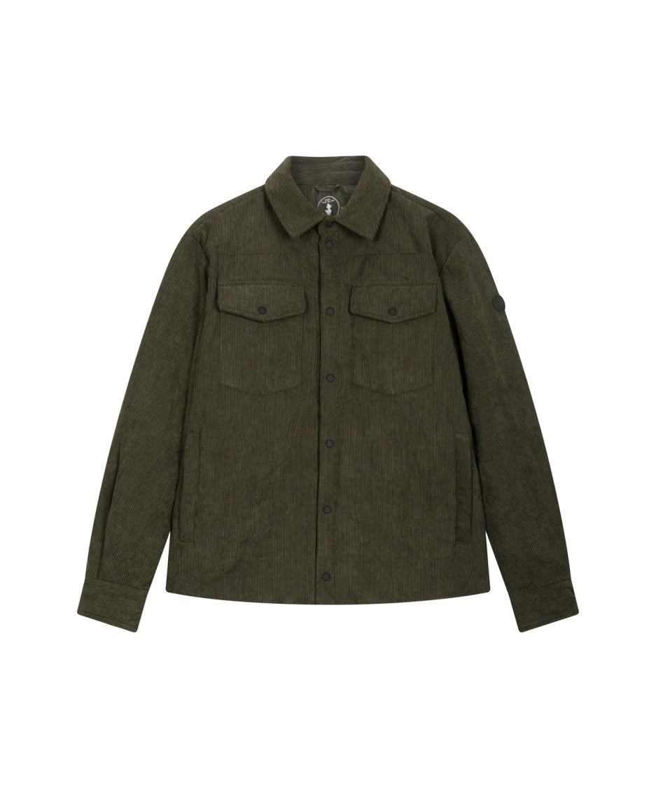 Save The Duck Quilted Corduroy Jacket With Plumtech Insulation