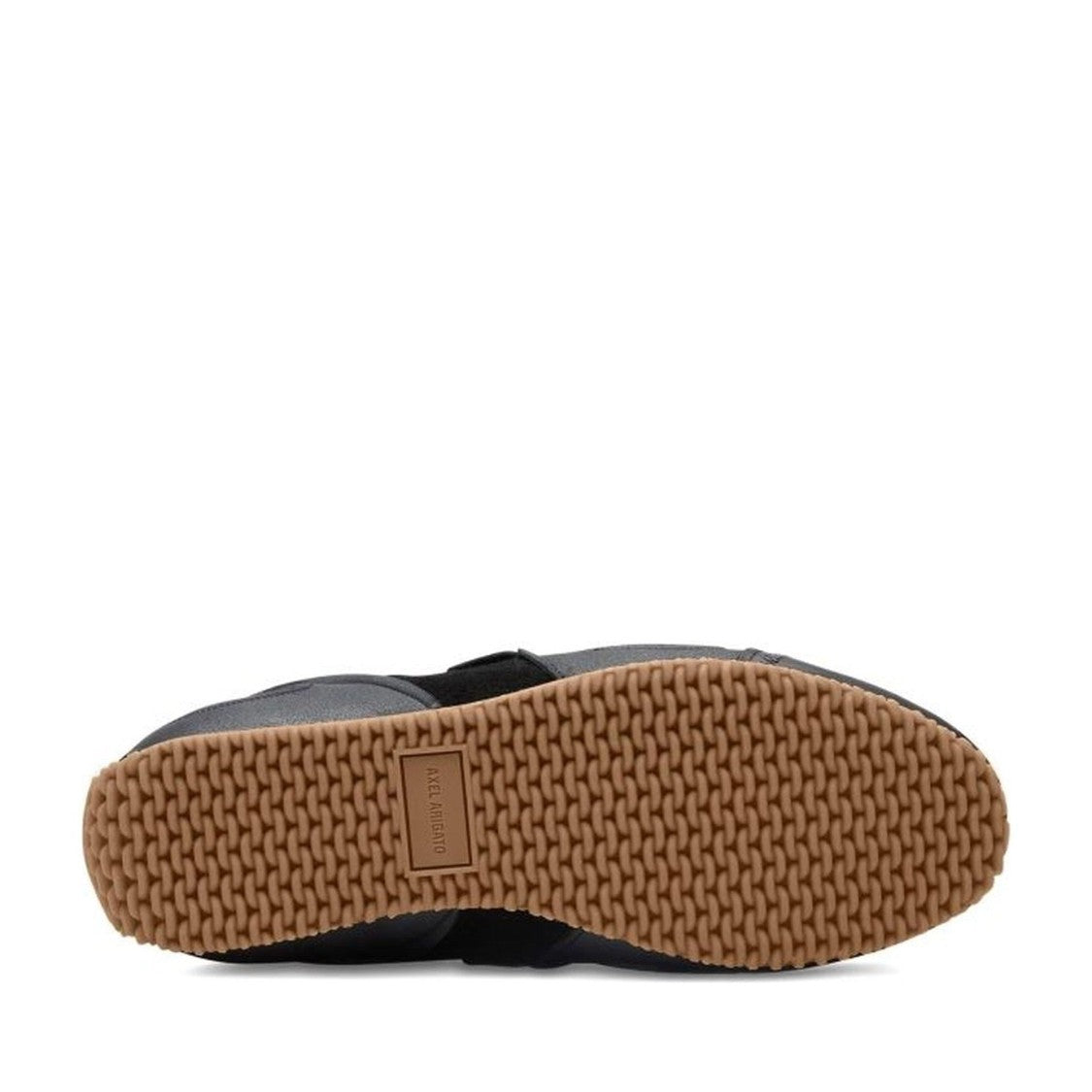 Axel Arigato Black Slow Runner Layered Panel Padded Collar Sneakers