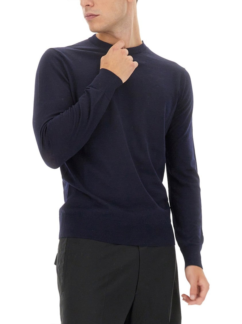 Ballantyne Black Wool Pullover