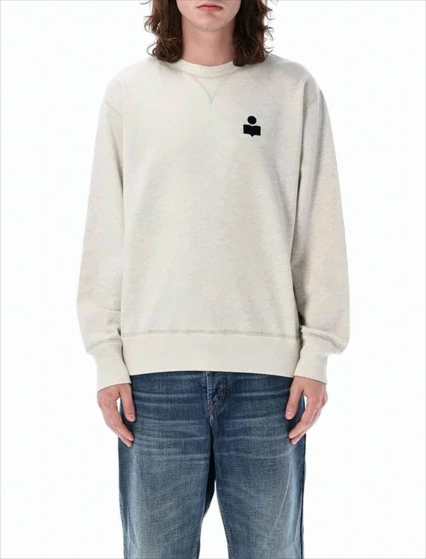 Isabel Marant Relaxed Fit Long-Sleeve Crewneck Sweatshirt