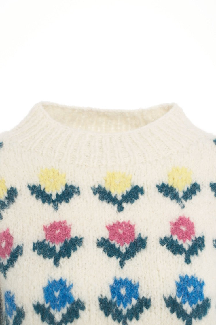 Frantic Magnolia' Alpaca Blend Sweater