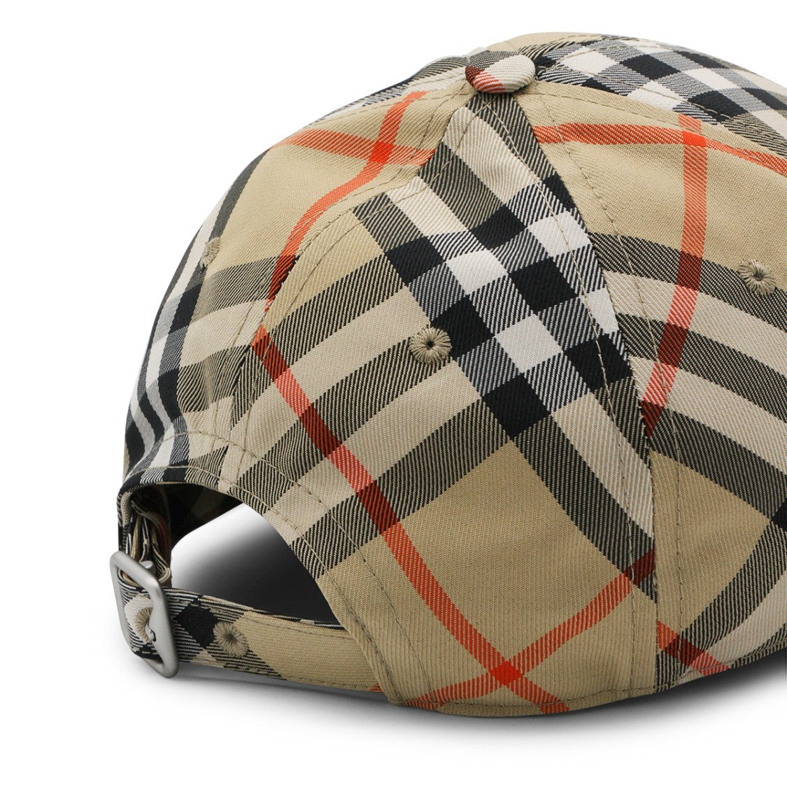 Burberry Beige Logo-Detail Hat