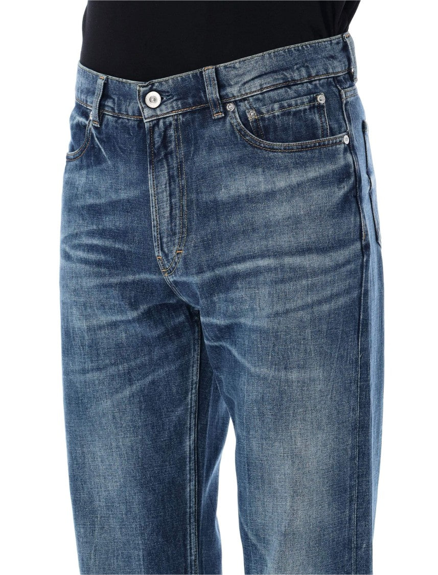 Our Legacy Carson Cut Relaxed Fit Whiskered Jeans