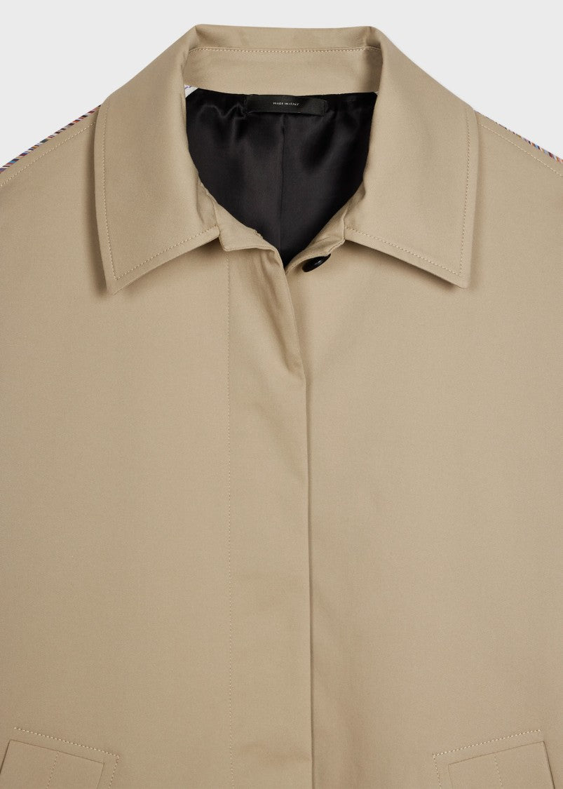 Paul Smith Loose-Fit Stone Trapeze Jacket