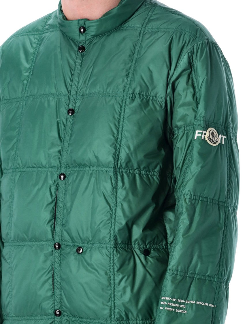 Moncler X Fragment Hiroshi Fujiwara Quilted Down Jacket With Stand Collar