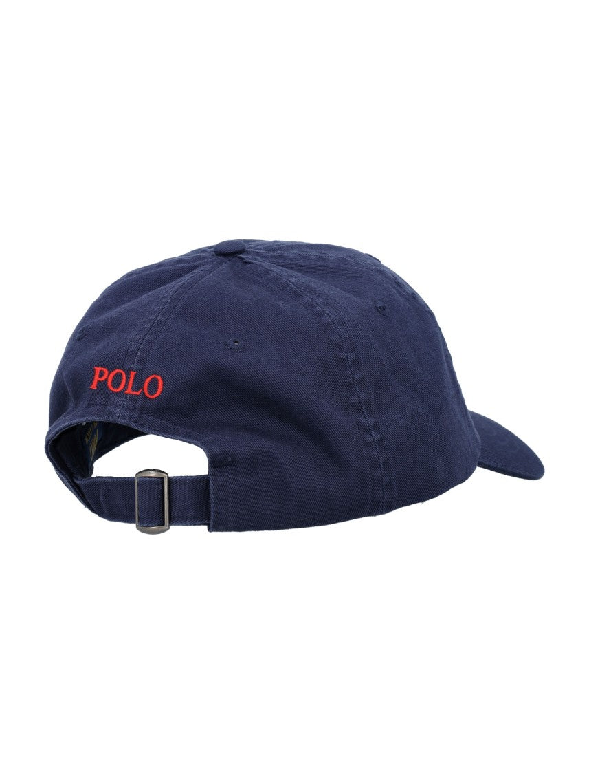 Polo Ralph Lauren Blue Chino Cotton Sport Cap