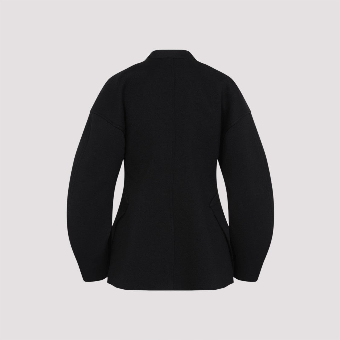 Jil Sander Black Jacket With Wrap Design