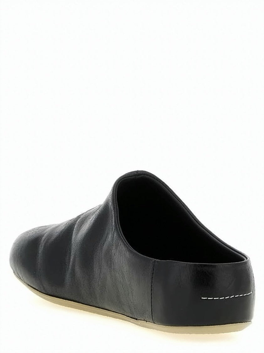 Mm6 By Maison Margiela Calf Leather Slip-On Shoes