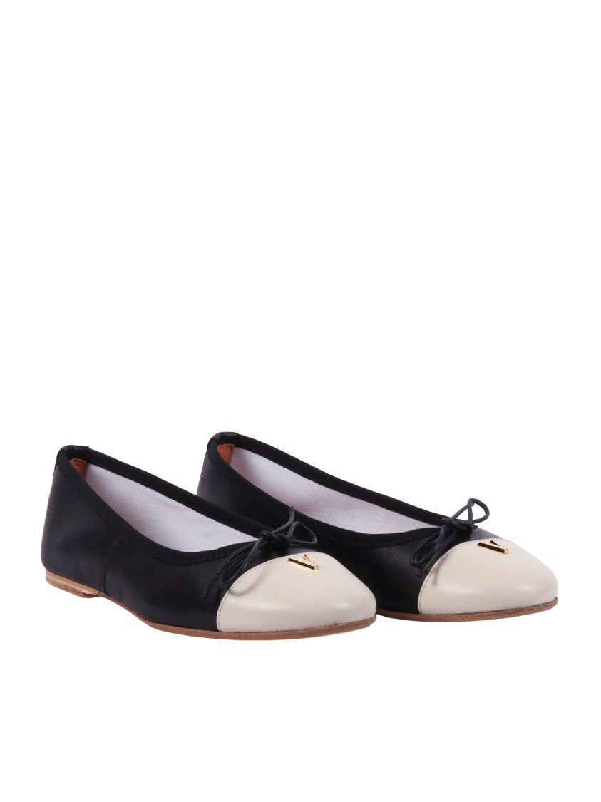 Via Roma 15 Ballerina Puntale Con V Flats
