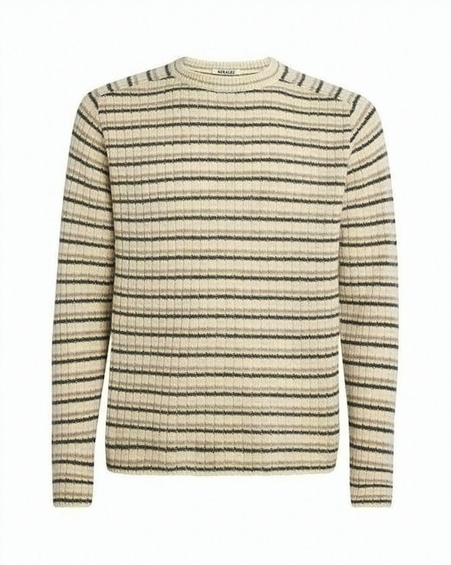 Auralee Ribbed Knit Sweater