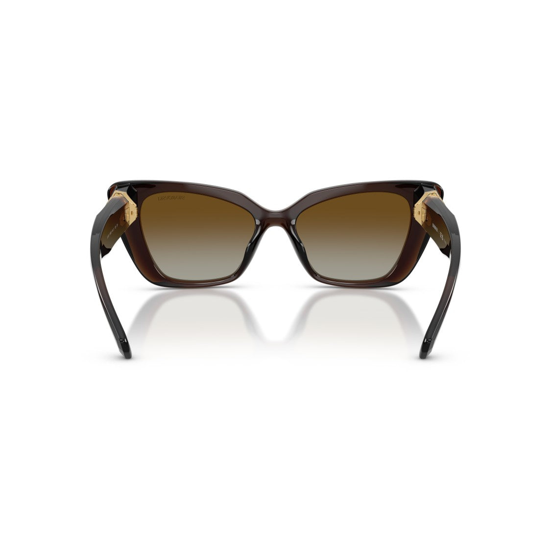Swarovski 0Sk6047 Bold Cat-Eye Sunglasses With Gold-Tone Embellishments