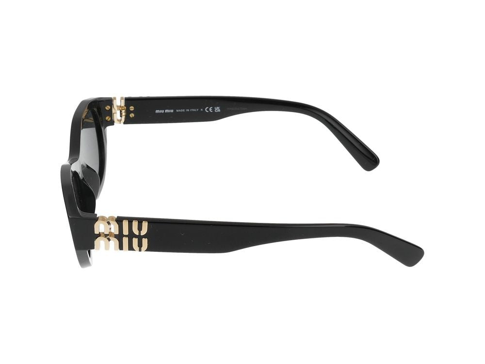 Miu Miu Black 0Mu A03s Acetate Sunglasses