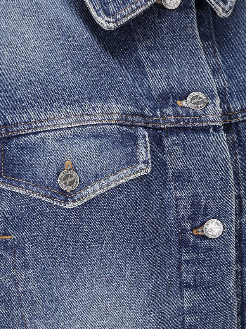 A.P.C. Denim Jacket With Four Front Pockets