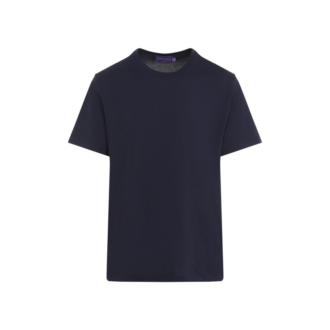 Ralph Lauren X Purple Label Short Sleeve Navy Blue Cotton T-Shirt