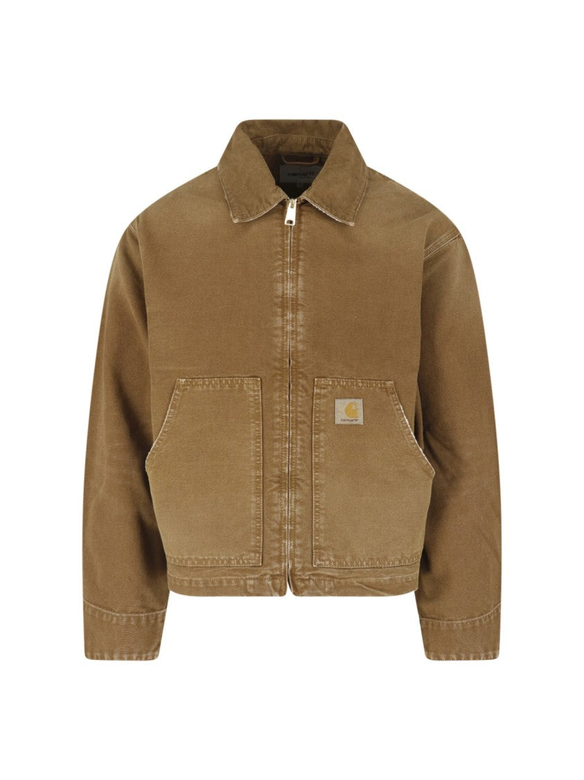 Carhartt Wip Brown Og Arcan Organic Cotton Jacket