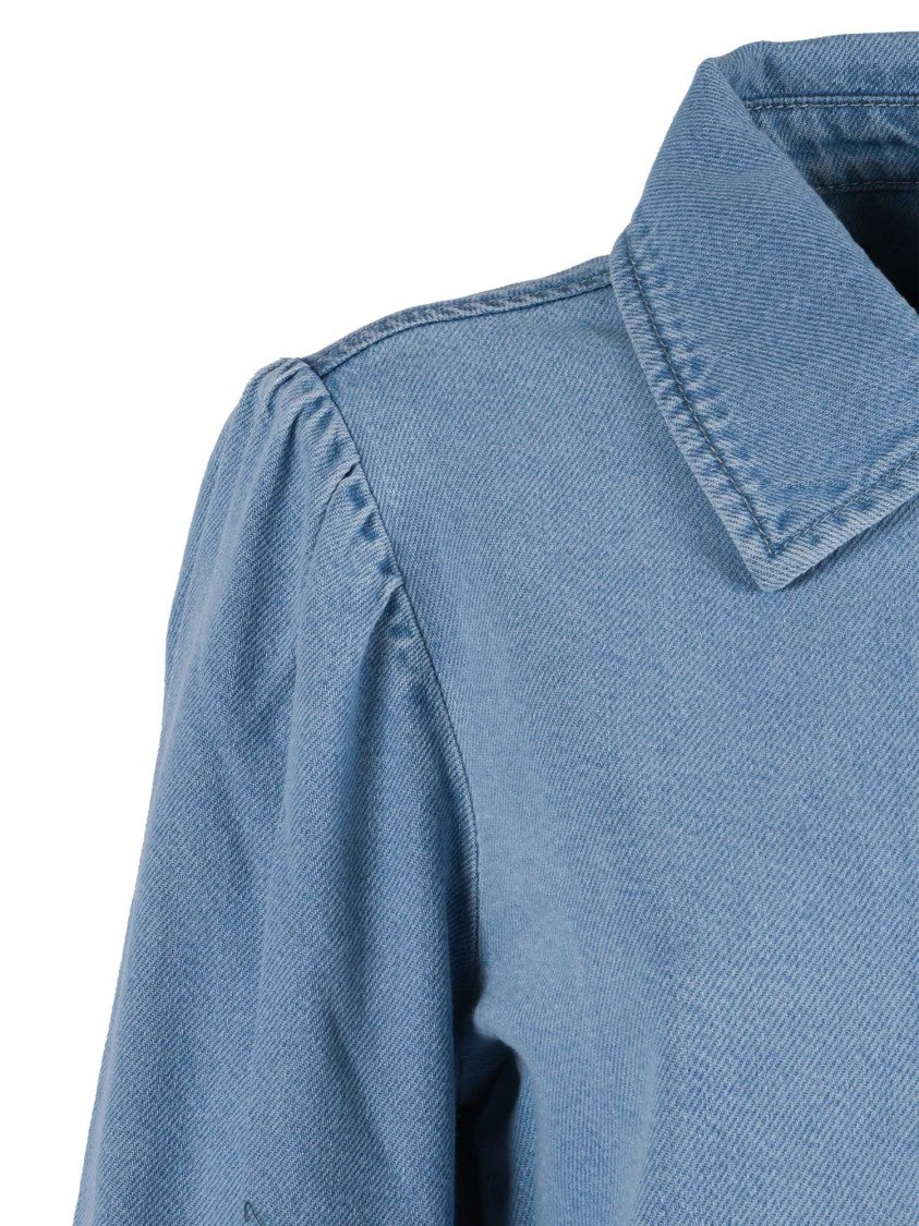 7 For All Mankind Hana Puff Sleeve Shirt