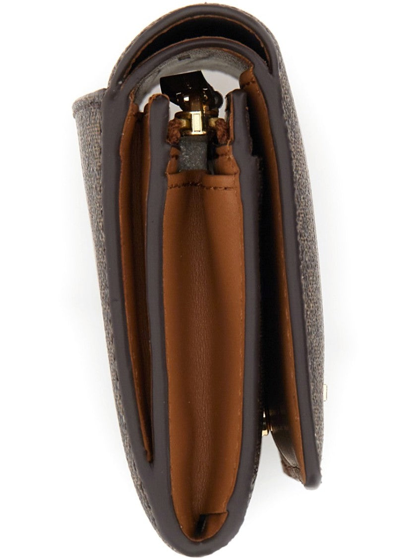 Michael Michael Kors Compact Logo-Emblazoned Wallet With Elegant Interior